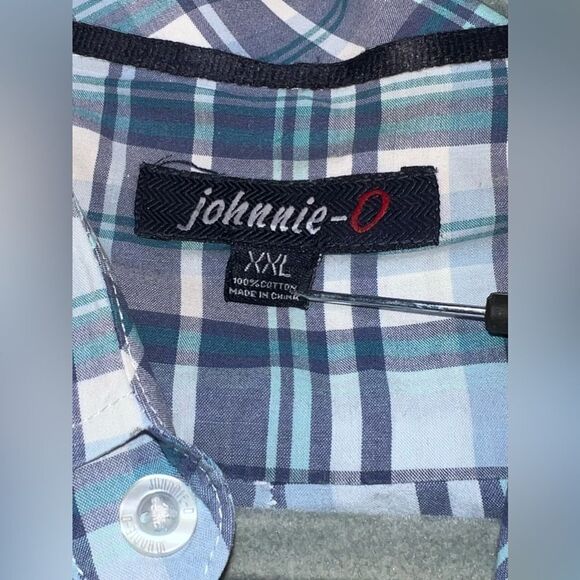Johnnie-O Button Down Shirt Mens‎ Size XXL - EUC NEW CONDITION - Picture 4 of 4